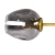 Lampa wisząca MODERN ORCHID-9 złoto szara 150 cm - ST-1232-9 gold smoky - Step Into Design